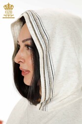 Scuba and Two Yarn Tracksuit Suit Hooded Women's Clothing Manufacturer - 16453 | Real Textile - Thumbnail