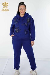 Scuba and Two Yarn Tracksuit Suit Hooded Women's Clothing Manufacturer - 17482 | Real Textile - Thumbnail