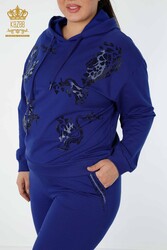 Scuba and Two Yarn Tracksuit Suit Hooded Women's Clothing Manufacturer - 17482 | Real Textile - Thumbnail