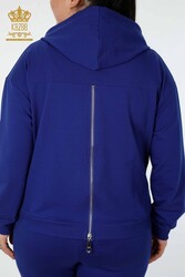 Scuba and Two Yarn Tracksuit Suit Hooded Women's Clothing Manufacturer - 17482 | Real Textile - Thumbnail