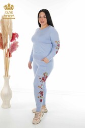 Scuba and Two Yarn Tracksuit Suit Pocket Women's Clothing Manufacturer - 16570 | Real Textile - Thumbnail