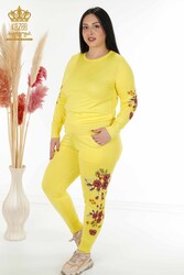 Scuba and Two Yarn Tracksuit Suit Pocket Women's Clothing Manufacturer - 16570 | Real Textile - Thumbnail