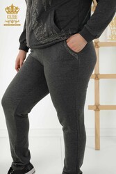 Scuba and Two Yarn Tracksuit Suit Pocket Women's Clothing Manufacturer - 17539 | Real Textile - Thumbnail