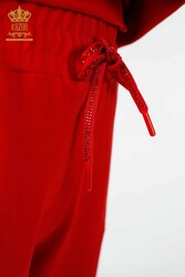 Scuba ve İki İplikten Üretilen Eşofman Takım Fermuarlı Kadın Giyim Üreticisi - 17447 | Reel Tekstil - Thumbnail
