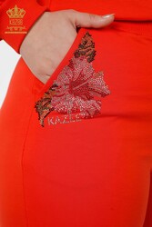 Scuba ve İki İplikten Üretilen Eşofman Takım Kapüşonlu Kadın Giyim Üreticisi - 17480 | Reel Tekstil - Thumbnail