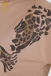 Scuba ve İki İplikten Üretilen Eşofman Takım Kapüşonlu Kadın Giyim Üreticisi - 17482 | Reel Tekstil - Thumbnail