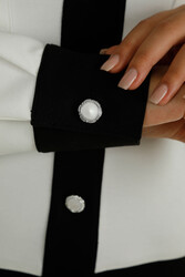 Scuba ve İki İplikten Üretilen Tesettür Bluz Etek Takımı Düğmeli Giyim Üreticisi - | Reel Tekstil - Thumbnail