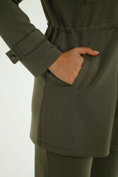 Scuba ve İki İplikten Üretilen Tesettür Eşofman Takım Bel Lastik Detaylı Kadın Giyim Üreticisi - | Reel Tekstil - Thumbnail