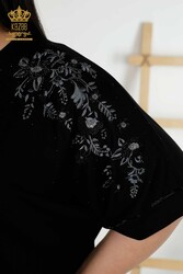 Blusa Producida en Tela Viscosa Con Cuello en V Fabricante de Ropa de Mujer - 79068 | Textiles reales - Thumbnail