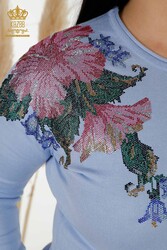 Buceo y traje de chándal de dos hilos Fabricante de ropa de mujer con estampado floral - 16522 | Textiles reales - Thumbnail