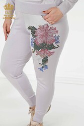 Buceo y traje de chándal de dos hilos Fabricante de ropa de mujer con estampado floral - 16522 | Textiles reales - Thumbnail