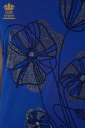 Blusa Producida con Cuello de Ciclismo de Tela Viscosa Ropa de Mujer - 79290 | Textiles reales - Thumbnail
