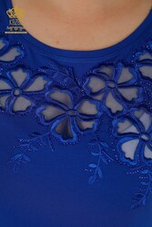 Hergestellt aus Viskosestoff Bluse - Kurzarm - Damenbekleidung - 79049 | Echtes Textil - Thumbnail