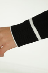 Viskose-Elite-Strickanzug, hergestellt in 14GG - detailliert - Hersteller von Damenbekleidung - 30791 | Echtes Textil - Thumbnail
