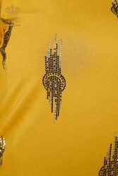 Bluse hergestellt aus Viskosestoff, steinbestickter Damenbekleidungshersteller - 79043 | Echtes Textil - Thumbnail