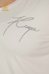 Bluse V-Ausschnitt Damenbekleidung Hersteller mit Viskosestoff - 79297 | Echtes Textil - Thumbnail