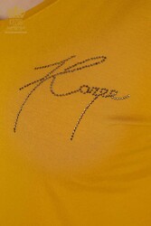 Bluse V-Ausschnitt Damenbekleidung Hersteller mit Viskosestoff - 79297 | Echtes Textil - Thumbnail