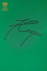Bluse aus Viskosestoff. Radkragen-Damenbekleidung – 78918 | Echtes Textil - Thumbnail