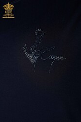 Bluse aus Viskosestoff Kurzarm Damenbekleidung - 78931 | Echtes Textil - Thumbnail