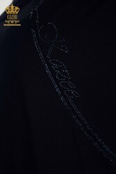 Bluse aus Viskosestoff Kurzarm Damenbekleidung - 79295 | Echtes Textil - Thumbnail