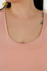 Блузка из вискозной ткани основная женская одежда с логотипом - 79190 | Настоящий текстиль - Thumbnail